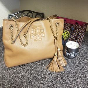Tory Burch Thea Slouchy Chain Shoulder Bag